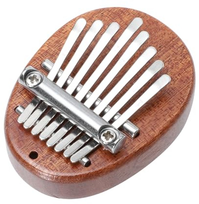 Toddmomy Daumenklavier mit 8 Tönen Leichtes und Präzises Musikinstrument für Erwachsene Kompaktes Acht Tasten Fingerklavier für Professionelle Musiker und Anfänger
