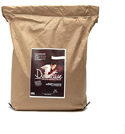 Distinctive Biological Washing Powder - Best Washing Formula To Achieve A Professional Wash At Home - Relaxing Essential Oils Fragrance For A Good Nights Sleep - 10kg, 166-333 Washes