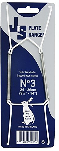Plate Hangers - Pack of 4 - Size 3 - to Fit Plates 24-36cm