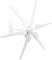 revolt Windrad: Windgenerator für 12-Volt-Systeme, 300 Watt (Windkraftanlage, Windgenerator 12V, Bausatz Stromerzeugung)