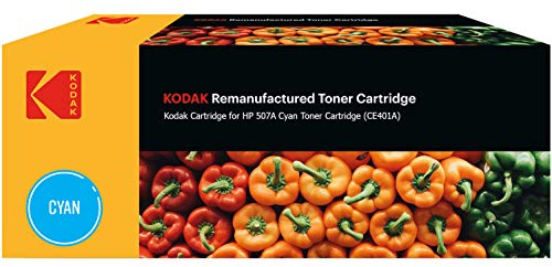 Kodak Supplies 185H140102 Toner 6000 Seiten cyan passend für Hewlett Packard LJ500 kompatibel zu CE401A/507A