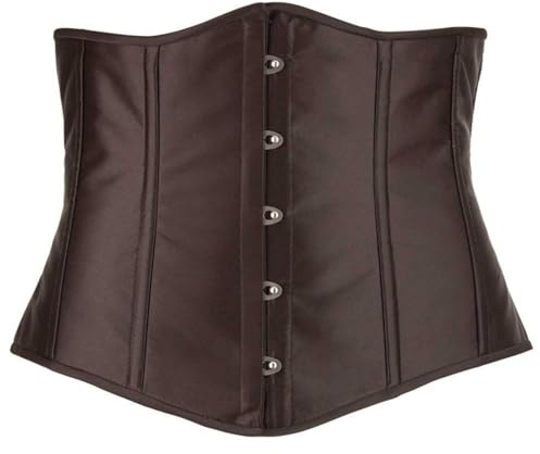 Cottelli Collection Underbust Corsage Korsetts für Damen, Schwarz, 52