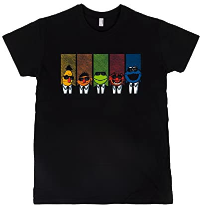 Pampling Reservoir Muppets TV-Handpuppe, Unisex, Schwarz, Größe L, Schwarz, L