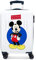 Disney Mickey Enjoy the Day Valise Trolley Cabine Blanc 40x55x20 cms Rigide ABS Serrure à combinaison 34L 2,8Kgs 4 roues doubles Bagage à main