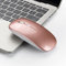 Bewinner 2.4G Wireless Mouse With USB Receiver, Portable Ergonomic Wireless Rechargeable Silent Mouse for PC/Tablet/Laptop 800, 1200, 1600 DPI Adjustable(Rose Gold)