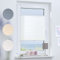 TEKONA Plissee Faltrollo Jalousie Rollo Ohne Bohren Klemmfix Easyfix Fenster Tür - Creme, 55 cm x 100 cm (B x L)