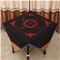 Universal Mahjong Tischdecke Square Mahjong Game Tischdecke - Spieltischdecke Card Poker Mahjong-Matte - Kartenspiele Brettspiele Dominosteine Spieltisch Game Table Cover,Schwarz a,120 * 120cm
