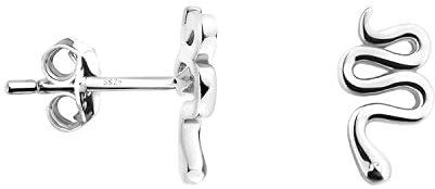 SOFIA MILANI - Damen Ohrringe 925 Silber - Schlangen Ohrstecker - E1215