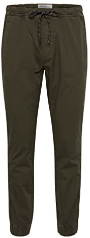 Blend BHBHNIMBU Pants Pants Herren Chino Hose Stoffhose Regular Fit, Größe:3XL, Farbe:Forest Night (190414)