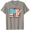 MTV Herren T-Shirt Grau Klassisches V-Ausschnitt Kurzarm T-Shirt mit Pailletten Logo Spreizkragen Crew-Ausschnitt Unisex EU Klein