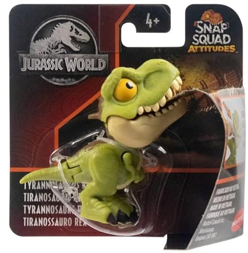 Jurassic World Snap Squad Attitudes Tyrannosaurus Rex Dinosaur Figure