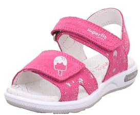 Superfit Mädchen Emily Sandale, Pink 5500, 25 EU