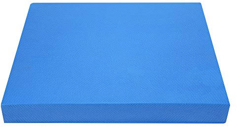 Yoga-Balance-Matte, Gepolstertes Gleichgewichtstraining, Weiches Kissen, Übungs-Balance-Pad für Physiotherapie, Stabilitätstraining, Knie- und Knöchelübungen (Blue)