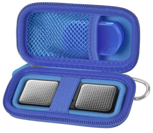 PAIYULE Tasche für KardiaMobile 1L 6L persönlichen EKG-Monitor, Aufbewahrungshalter passend für Sec tragbare Herzfrequenzmesser, Herzfrequenzmesser, mobile Herzdetektor-Tasche Organizer (Pillendose im