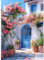 CEOVR Diamond Painting Kits Erwachsene,Landschaft Diamant Painting,Haus und Blumen Diamond Painting Bilder,30x40 cm Diamond-painting Set,Diamond Painting Erwachsene,Rosen