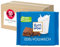 Pere's Candy Bundle für 5 x 100g Edel Vollmilchschokolade Tafel Schokolade + Pere's Candy Notepad DIN A7-25 Blatt