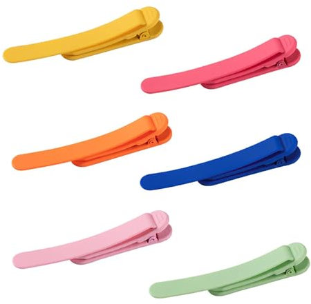 6 Stück Automatische Lesezeichen, Automatic Bookmark, Silikon Lesezeichen für Lesen Frauen Männer Kinder Buch Zubehör, lesezeichen automatisch für Buch Liebhaber Leser