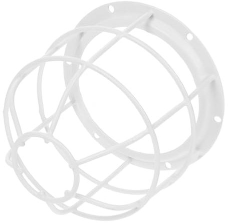 HOUDERCO Protection Ampoule Abat Jour Cage Robuste pour Atelier et Usine Couverture de Luminaire Sécurisée et Facile à Installer