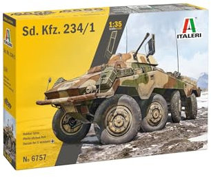 Italeri 6757 Sd.Kfz. 234/1 Armoured Car 1:35 Model Kit