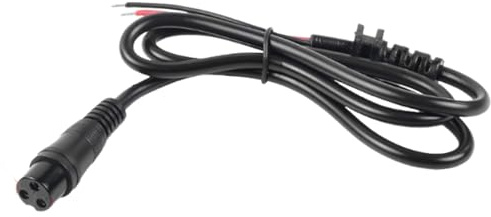 Ladebuchse für Elektroroller – dreipoliger Luftfahrt-Kopfstecker, sichere stabile Stromübertragung, Metall-Batterieleitungsschnittstelle | Universelles Ersatzzubehör für die Reparatur von E-Bike-Fahrz