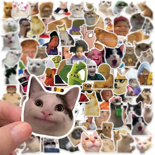 Bangbobi 100 Stück Lustige Meme Sticker Set