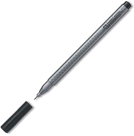 Faber-Castell Grip Finepen 0.4mm - Schwarz