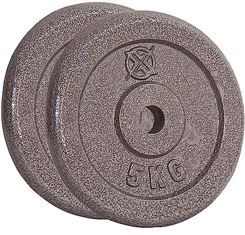 RIP X Pair of Standard 1 Weight Plates in Cast Iron - 5kg