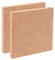 OLYCRAFT 2Pcs Tableau en liège en Bois 15x15cm Tableau en liège Tableau d'affichage en liège 1.5cm d'épaisseur Tableau d'affichage décoratif pour décoration Murale, fête et Bricolage - Carré