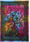 THE ART BOX Wandteppich Regenbogen Baum des Lebens Wandbehang Psychedelische Wandteppiche Indische Baumwolle Poster Picknickplatte Wanddekor Decke Wandkunst (klein, 30x40 Zoll)