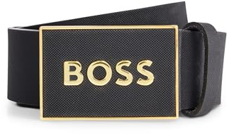 BOSS Herren Icon-S1_Sz40 Belt, Black2, 115