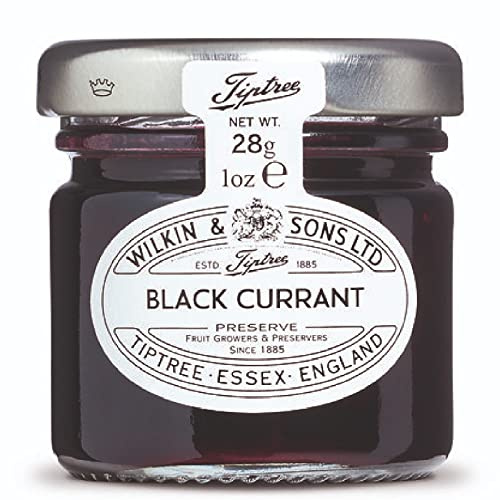 Confettura Wilkin & Sons Black Currant Ribes Nero Vasetti Vetro da 28 g (24 Pezzi)