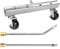 Aim Tools 13 Inch Pressure Washer Undercarriage Cleaner, Car Chassis Washer 4000PSI, Under Car Wash, 1/4 Quick Connect, with Straight Extension and 30° Angled Wands