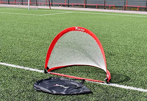 Precision Training Portería de fútbol Duradera con Peso fácil de desplegar