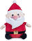 Famosa Softies - Weihnachtsmann-Plüschtier, 45 cm, Weihnachtsmann-Puppe mit rotem Anzug und Mütze, weich und kuschelig, als Geschenk für alle, ältere Mädchen und Jungen, berühmt (760022342)