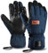 Kineed Winterhandschuhe Herren Warme Skihandschuhe Touchscreen Wasserdicht Schnee Thermohandschuhe für Radfahren Motorrad Snowboard