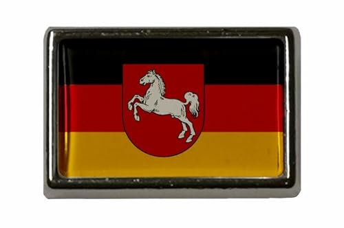 U24 Pin Niedersachsen Flaggenpin Anstecker Anstecknadel Fahne Flagge