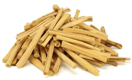 NIRDOSH - Palo Santo Räucherholz PALITO aus Ecuador - 100 Holzstäbe 10cm - Palosanto Holz Original und Biologische Palo Santo Räucherstäbchen Yoga und Meditation Bursera Graveolens