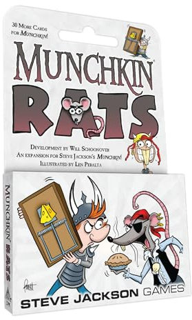Steve Jackson Games | Munchkin Rats | Card Game | English