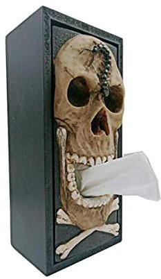 Rechteckige Seidenpapierhalterbox, kreative Taschentuchbox, quadratisch, Moai-Modellierung, Osterinsel, Steinporträt, Haushalt