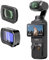 Skyreat Osmo Pocket 3 Macro & 1.17X Anamorphic Lens, Widescreen Cinematic Blue Flare and Macro Lenses for Close Ups Magnetic Filter Kit for DJI Osmo Pocket 3 Camera Accessories