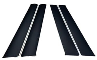KMLONG Decoración de ventana de coche, postes de pilar, pegatinas embellecedoras de puerta aptas for Peugeot 307, 2001, 2002, 2003, 2004, 2005, 2006-2011, accesorios exteriores Moldura para pilar de p