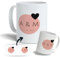 Taza personalizada con iniciales. Taza personalizada para regalo con texto. Regalo original personalizado San Valentín. Regalos parejas. (Iniciales 6)