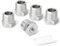TAISHER 5 pièces, douille hexagonale réductrice en acier inoxydable 304, 3/4BSP mâle x 1/4BSP femelle, adaptateur de réduction pour tuyau, pour gaz de pétrole liquéfié