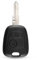 Boîtier de Remplacement pour clé de Voiture Peugeot 107 206 207 306 307 407 2 Boutons Coque de clé Vierge NE73 Lame