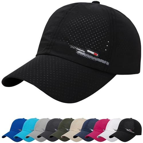 Casquette de Baseball Anti Soleil Coton Baseball Cap Casquette de Baseball Réglable Unisexe Unisexe Réglable Chapeau Soleil Golf Sports