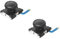 Genérico Joystick Mandos NS Joy-Con - Lite Flex Stick Joycon - Color Negro - Bolsa 2 Unidades