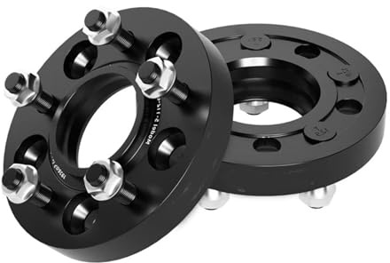 Spurverbreiterung Kompatibel mit Porsche Für Macan 2 Stück Lochkreis 5x130 Mitte 71,6, M14x1,5 zentrierende geschmiedete Distanzscheiben Flanschplatten zentrierend(20mm)