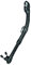 SEAC Vortex Dry Snorkel con Boccaglio in Silicone di Alta qualità, Base Pieghevole, Dry Top e Valvola di Scarico Unisex Adulto Nero/Nero Standard