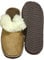 Sonia Originelli Damen Lammfell Pantoffel Puschen Echtleder Schaffell B630D-Beige (36)