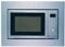 Cookology BIM25LWO Integrated Microwave and Grill in Silver - Compact 25 Litre Capacity - 900W - Built-in Microwave 60cm - 10 Auto Cooking Presets - Child Lock